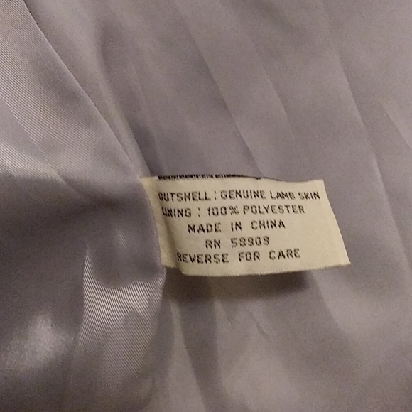 🔸Leather Lamb Skin Jacket🔸 - Picture 4 of 4